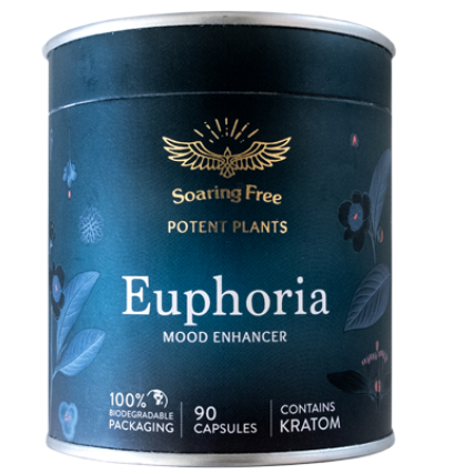 Superfoods Euphoria (90 Veg Capsules) with kratom