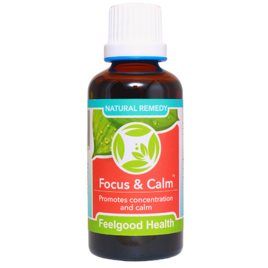 Focus & Calm Formula Natural Remedy Focus Concentration School Study Brain Health