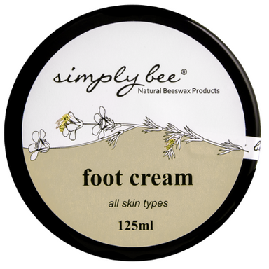 Simply Bee natural organic foot cream