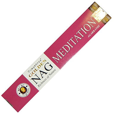 Golden Nag Meditation Incense
