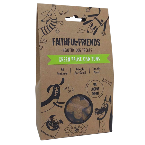 Green Pause Therapeutic Dog Yums (250g) | Faithful Friends