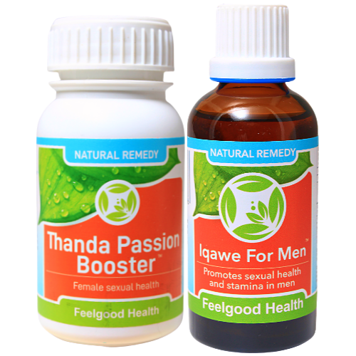 Iqawe for Men & Thanda Passion Booster for Women. Save 10% South Africa