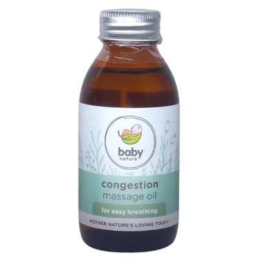 Aromatherapy Baby Massage Oil Eases Congestion
