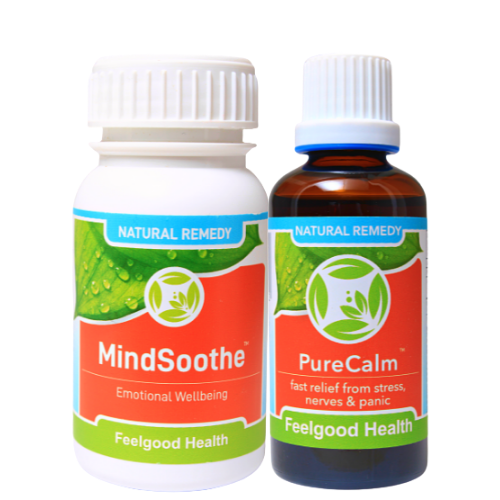 MindSoothe/PureCalm Savings Combo - Natural remedies for anxiety, stress & depression 10% off South Africa