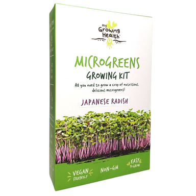 Grow your own Japanese Radish Microgreens Growing Kit