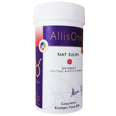 AllisOne Nat Sulph. Tissue Salt No. 11. Liver Tonic, Detox & Water Eliminator South Africa