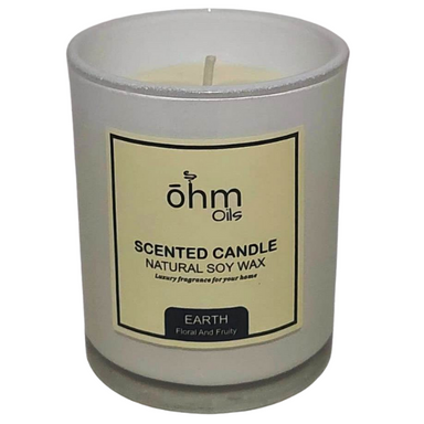 Ohm Soya Wax Aromatherapy Candle Earth