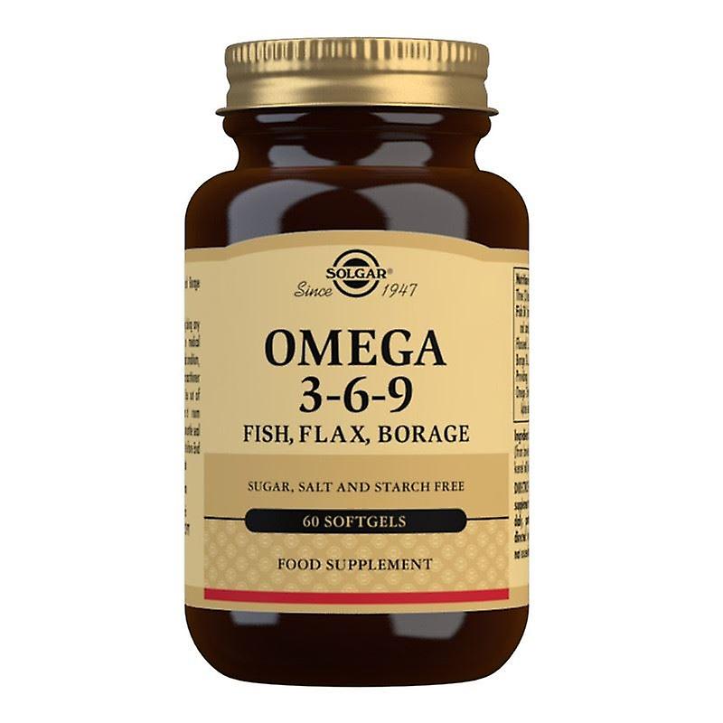 Solgar Omega 3-6-9 Health Supplement Essential omega fatty acids (60 softgel capsules) South Africa