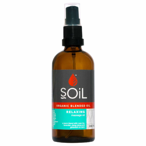 Soil Organic Relaxing Massage Oil Aromatherapy