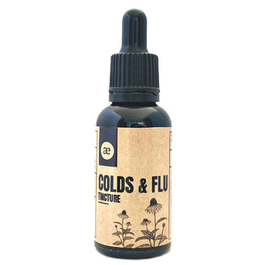 Aether Apothecary Colds & Flu herbal fighter with natural echinacea to arm your immune system and aid the treatment of your cold