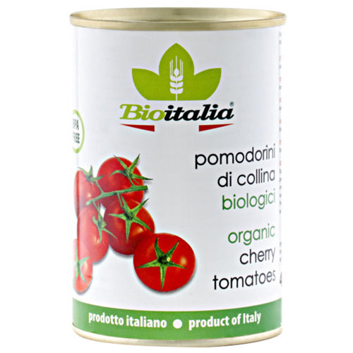 Bio Italia Organic Cherry Tomatoes (400g) are hand-picked in Southern Italy for genuine pomodoro sauce - GMO-free no added sugar