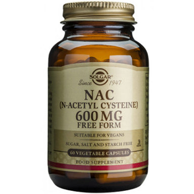 Solgar NAC (N-acetyl cysteine) Free Form helps break down mucous and helps your liver to heal and detoxify